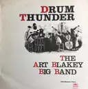 LP - Art Blakey's Big Band featuring John Coltrane - Drum Thunder - Textured