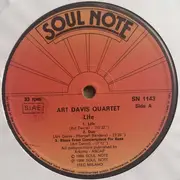 LP - Art Davis Quartet - Life
