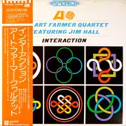 LP - Art Farmer Quartet Featuring Jim Hall - Interaction - Incl OBI / Insert