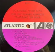 LP - Art Farmer Quartet Featuring Jim Hall - To Sweden With Love - Mono / Insert