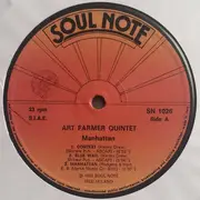 LP - Art Farmer Quintet - Manhattan