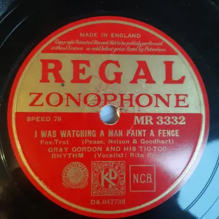 Art Kassel And His Kassels-In-The-Air / Gray Gordon And His Tic-Toc Rhythm - It Happened In Kaloha / I Was Watching A Man Paint A Fence