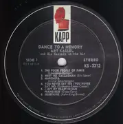 LP - Art Kassel And His Kassels-In-The-Air - Dance To A Memory
