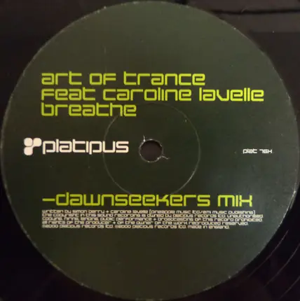 Art Of Trance Feat. Caroline Lavelle - Breathe (Dawnseekers Mix)