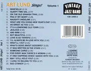 CD - Art Lund - Art Lund SIngs! Vol. 1