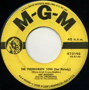 7inch Vinyl Single - Art Mooney & His Orchestra , The Cloverleafs - The Phonograph Song (Our Melody) / Is There A Teen Ager In The House?