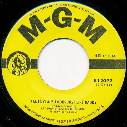 Art Mooney & His Orchestra - Nuttin' For Christmas