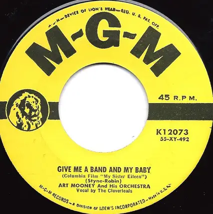 Art Mooney & His Orchestra - The Girl I Left Behind Me