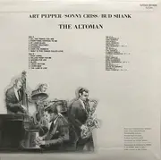 LP - Art Pepper , Sonny Criss , Bud Shank - The Altoman - OBI + Insert
