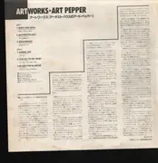 LP - Art Pepper - Artworks - Insert + Poster