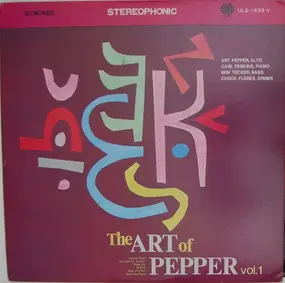 Art Pepper - The Art of Pepper, Vol. 1
