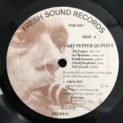 LP - Art Pepper Quintet - Live At Donte's Vol. 1