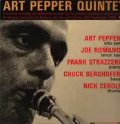 LP - Art Pepper Quintet - Live At Donte's Vol. 1
