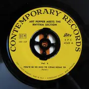 7inch Vinyl Single - Art Pepper - Art Pepper Meets The Rhythm Section, Vol. 2 - Alternate cover