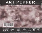 CD - Art Pepper - Jazz Milestones