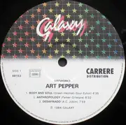 LP - Art Pepper - Artworks