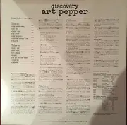 LP - Art Pepper - Discovery - Mono