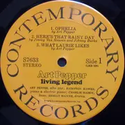 LP - Art Pepper - Living Legend