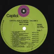 LP - Art Tatum - Solo Piano - Mono