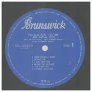 LP - Art Tatum Trio - Here's Art Tatum