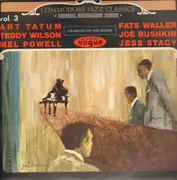 LP - Art Tatum, Teddy Wilson, Fats Waller - Chairmen Of The Board - front laminated flip back cover