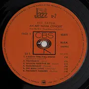 LP - Art Tatum - An Art Tatum Concert Plus His First Three Recorded Solos