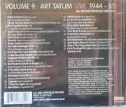 CD - Art Tatum - Art Tatum Live 1944-52, Volume 9