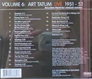 CD - Art Tatum - Art Tatum Live 1951-53, Volume 6