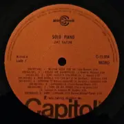 LP - Art Tatum - Solo Piano - Mono
