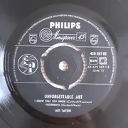 7inch Vinyl Single - Art Tatum - Unforgettable Art - EP