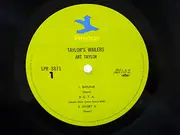 LP - Art Taylor - Taylor's Wailers - Mono / + Insert