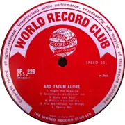 LP - Art Tatum - Alone