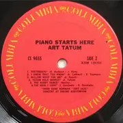 LP - Art Tatum - Piano Starts Here