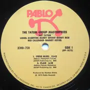 LP - Art Tatum / Lionel Hampton / Harry Edison / Buddy Rich / Red Callender / Barney Kessel - The Tatum Group Masterpieces