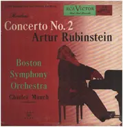 Artur Rubinstein, Boston Symph Orch, Munch - Brahms-Concerto No.2