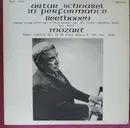 LP - Beethoven / Mozart - Artur Schnabel In Performance: Piano Concerto No. 3 In C Minor / Piano Sonata 13 In B Flat, K. 333 - Mono