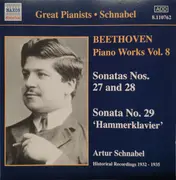 CD - Beethoven / Artur Schnabel - Piano Works Vol.8 - Mono