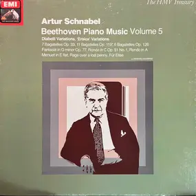 artur schnabel - Piano Music Volume 5