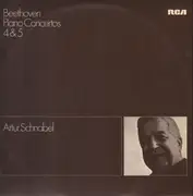 LP - Artur Schnabel - Piano concertos 4 & 5 - gatefold