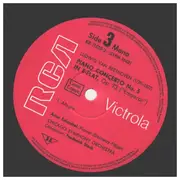Double LP - Artur Schnabel - Piano concertos 4 & 5 - gatefold