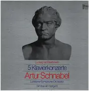 LP-Box - Artur Schnabel, LSO, Sargent - 5 Klavierkonzerte von Beethoven