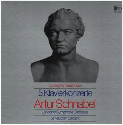 Artur Schnabel, LSO, Sargent - 5 Klavierkonzerte von Beethoven