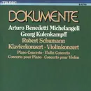 CD - Schumann / Arturo Benedetti Michelangeli / Georg Kulenkampff - Klavierkonzert - Violinkonzert