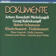 Schumann / Arturo Benedetti Michelangeli / Georg Kulenkampff - Klavierkonzert - Violinkonzert