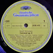 LP - R. Schumann / A. B. Michelangeli - Carnaval / Faschingsschwank Aus Wien