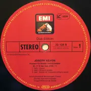 LP - Arturo Benedetti Michelangeli , Zürcher Kammerorchester , Edmond De Stoutz - Haydn - Klavierkonzerte In D Und G