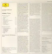 LP - Arturo Benedetti Michelangeli - Debussy Preludes, Volume 1