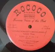LP - Arturo Benedetti Michelangeli - Arturo Benedetti Michelangeli Volume III