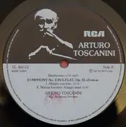LP - Arturo Toscanini , Ludwig van Beethoven - Toscanini: The Man Behind The Legend - Beethoven, Symphony No. 3 (Eroica) - Half Speed Masstering