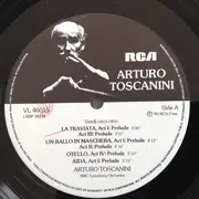 LP - Verdi - Toscanini: The Man Behind The Legend - Verdi Opera Preludes And Choruses - Still Sealed / Half Speed Mastering